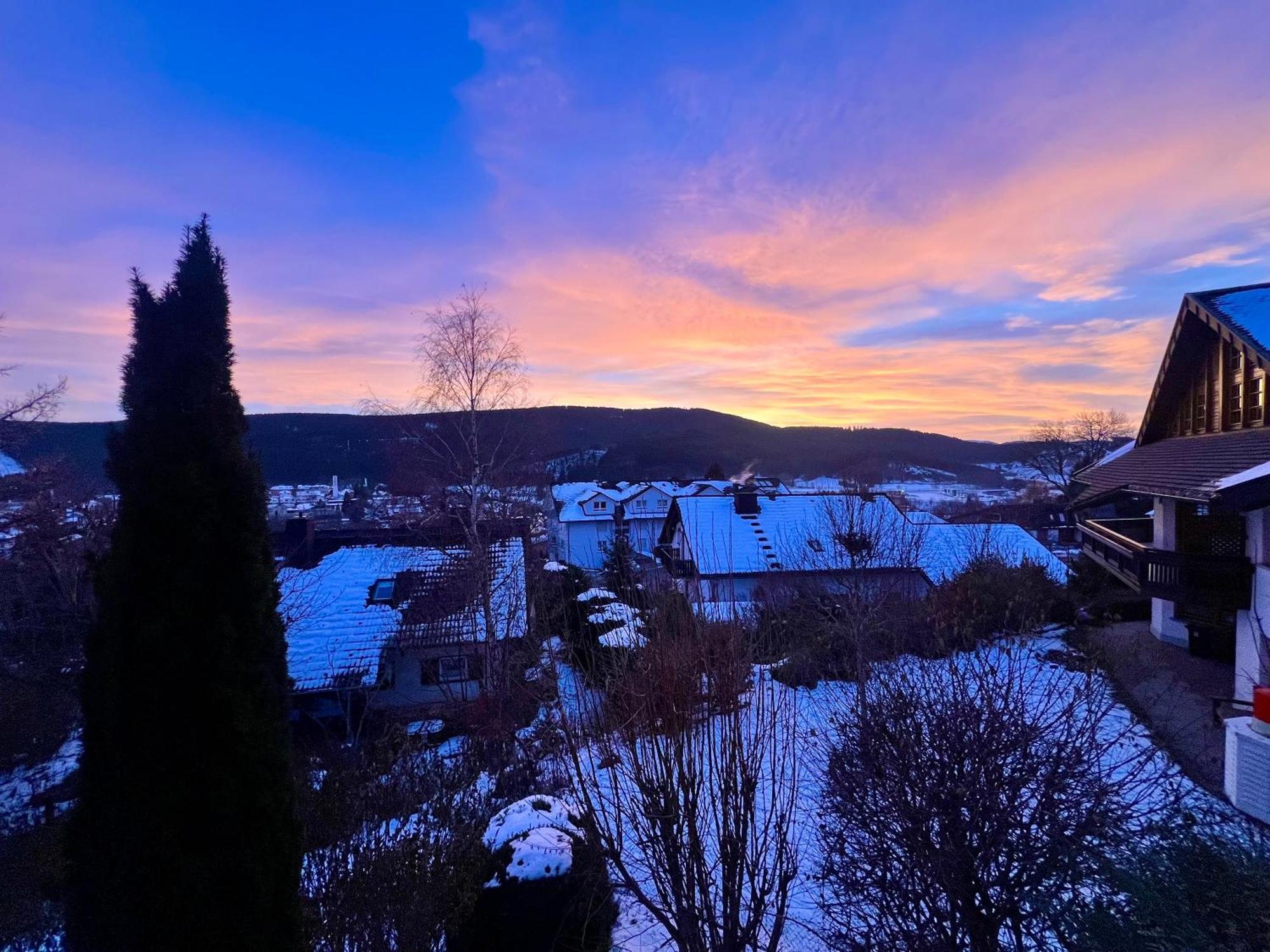 Ferienwohnung Panoramablick Mit Privatparkplatz, 2 Balkone Und 1,5 Baeder Titisee-Neustadt Exterior foto